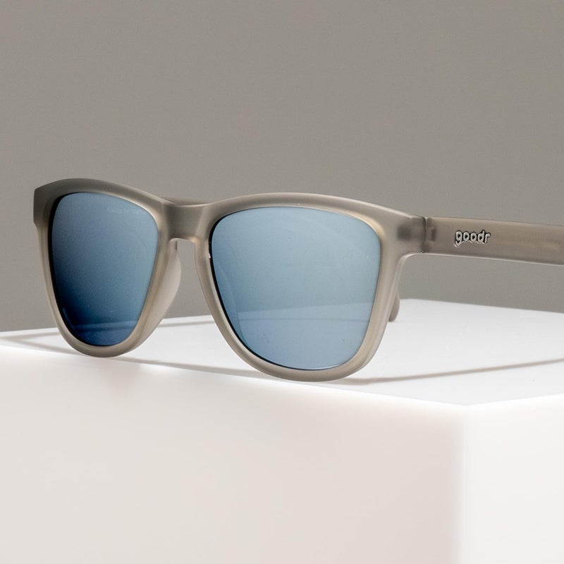 Goodr Going to Valhalla...Witness! Polarized Sunglasses for Men & Women, Medium Sized (OG), Dark Gray Translucent Frames with Chrome Mirrored Reflective Lenses, UV400 Protection, No Slip - Image 5